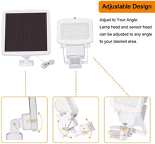 Load image into Gallery viewer, Westinghouse 1500 Lumens Motion Activated LED Solar Security Light, Weather Resistant, 30' Detection Distance, 180 Degree Range for Garage, Shed, Wall, Porch, or Driveways