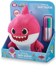 Load image into Gallery viewer, Pinkfong Baby Shark - Doodle Me Doll - Baby Shark - Preschool Plush - by WowWee