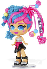 Load image into Gallery viewer, Basic Fun CurliGirls Adeli, The Jetsetter &amp; Fiji, her Dog - Deluxe Hairstyling Doll with MagiCurl Hair - Style Again and Again - Ages 3+