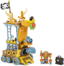 Load image into Gallery viewer, Little Tikes Kingdom Builders - Wreckin Roller Featuring Bashers Leader Captain Cannonblast with 25+ Roller Pieces Including Dropping Balcony, Shooting Iron Fist, Cannon, and Many More | Kids Ages 3+