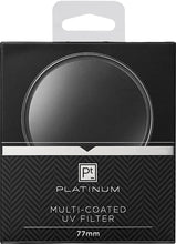 Load image into Gallery viewer, Platinum Series 77mm UV Lens Filter - Clear - Model: PT-MCUVF77