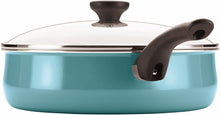 Load image into Gallery viewer, Farberware Purecook Ceramic Nonstick Cookware Covered Jumbo Cooker with Helper Handle, 5 quart