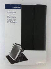 Load image into Gallery viewer, Insignia FlexView Folio Case for Most 8&quot; Tablets - Black - NS-MUN8F3B