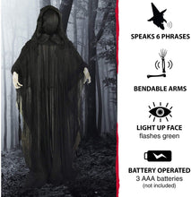 Load image into Gallery viewer, Haunted Hill Farm HHRPR-4FLSA Life-Size Animatronic Reaper, Color 1