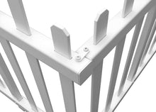 Load image into Gallery viewer, Zippity Outdoor Products ZP19001 Madison Vinyl Picket Fence, White, 30" x 56" (1 Box, 2 Panels)