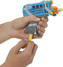 Load image into Gallery viewer, Fortnite Micro Battle Bus Nerf Microshots Dart-Firing Toy Blaster &amp; 2 Official Elite Darts for Kids, Teens, Adults