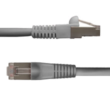 Load image into Gallery viewer, NTW Cat 6 Snagless Shielded Ethernet Network Patch Cable Black -345-S6-001BK