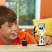 Load image into Gallery viewer, LEGO Minecraft BigFig Skeleton with Magma Cube Building Kit , New 2019 (142 Piece)