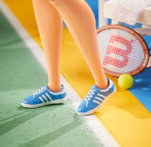 Load image into Gallery viewer, Barbie Inspiring Women Series Billie Jean King Collectible Doll, 12-in, Wearing Tennis Dress and Accessories, with Doll Stand and Certificate of Authenticity