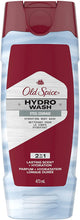 Load image into Gallery viewer, Old Spice Hydro Wash Body Wash Hardest Working Collection Steel Courage 16 oz