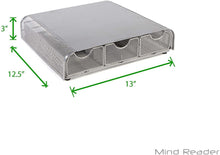 Load image into Gallery viewer, Mind Reader Perch Monitor Stand Desk Organizer
