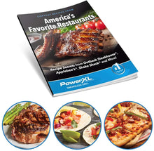 Load image into Gallery viewer, PowerXL Smokeless Grill with Tempered Glass Lid and Turbo Speed Smoke Extractor Technology. Make Tender Char-grilled Meals Inside With Virtually No Smoke