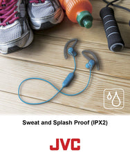 Load image into Gallery viewer, JVC HAEC20BTW Wireless Sports Headphones with Pivot Motion Fit White