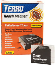 Load image into Gallery viewer, TERRO T256 Roach Magnet Trap with Exclusive Pheromone Technology