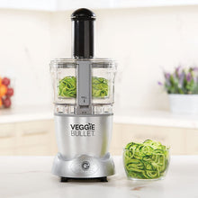 Load image into Gallery viewer, Veggie Bullet Electric Spiralizer &amp; Food Processor, Silver