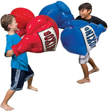 Load image into Gallery viewer, BANZAI Kids Inflatable Mega Boxing Gloves, Red Blue