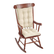 Load image into Gallery viewer, Klear Vu Omega Rocking Chair Pad Set Seat: 17 x 17 x 3 inch Seat Back: 17 x 21 x 3 inch, Gray