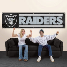 Load image into Gallery viewer, Party Animal Oakland Raiders 8'x2' NFL Banner