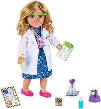 Load image into Gallery viewer, My Life As Scientist 18" Doll - Blonde