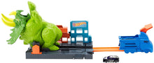 Load image into Gallery viewer, Hot Wheels Smashin&#39; Triceratops Play Set
