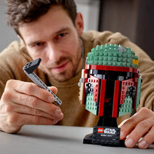 Load image into Gallery viewer, LEGO Star Wars Boba Fett Helmet 75277 Building Kit, Cool, Collectible Star Wars Character Building Set, New 2020 (625 Pieces)