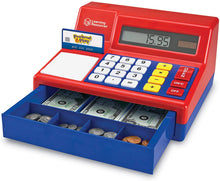 Load image into Gallery viewer, HearthSong® Pretend and Play Calculator Cash Register