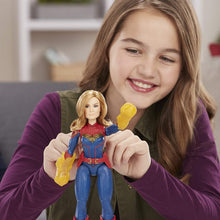 Load image into Gallery viewer, Captain Marvel Movie Cosmic Captain Super Hero Doll (Ages 6 &amp; Up)