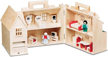 Load image into Gallery viewer, Melissa &amp; Doug Fold &amp; Go Dollhouse
