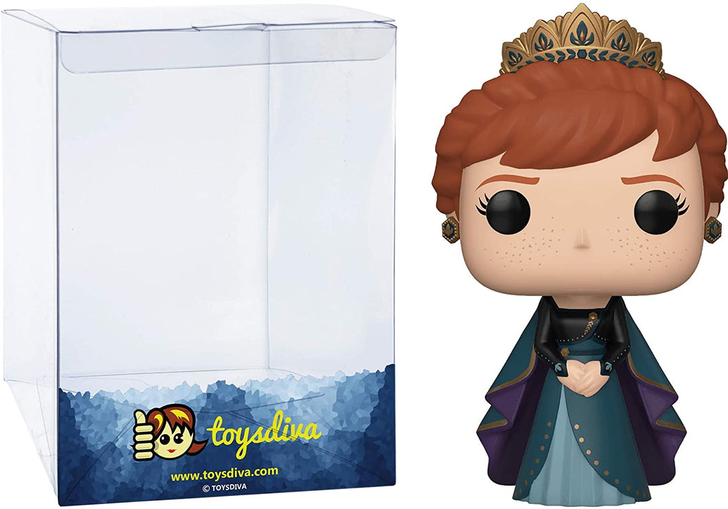 Anna: Funk o Pop! Vinyl Figure Bundle with 1 Compatible 'ToysDiva' Graphic Protector (732 - 46583 - B)
