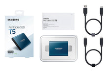 Load image into Gallery viewer, Samsung T5 Portable SSD - 500GB - USB 3.1 External SSD (MU-PA500B/AM)