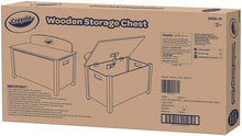 Load image into Gallery viewer, Grow&#39;n Up Crayola Wooden Storage Chest