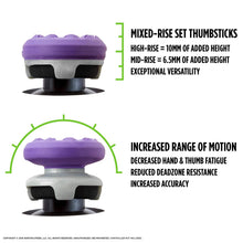 Load image into Gallery viewer, KontrolFreek FPS Freek Galaxy Purple for Xbox One Controller | 2 Performance Thumbsticks | 1 High-Rise, 1 Mid-Rise | Purple