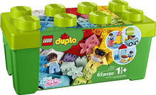 Load image into Gallery viewer, LEGO DUPLO Classic Brick Box 10913 First LEGO Set with Storage Box, Great Educational Toy for Toddlers 18 Months and up, New 2020 (65 Pieces)