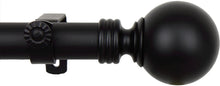 Load image into Gallery viewer, Rod Desyne Globe Window Curtain Rod Set