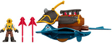 Load image into Gallery viewer, Fisher-Price Imaginext Captain Nemo &amp; Stingray