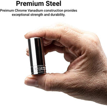 Load image into Gallery viewer, Capri Tools Deep Socket, 1/4-Inch Drive, 6-Point, Metric