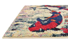 Load image into Gallery viewer, Unique Loom Positano Collection Coastal Modern Bright Colors Starfish Area Rug
