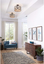 Load image into Gallery viewer, Progress Lighting P350049-143 Gulliver Three-Light Semi-Flush Convertible