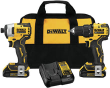 Load image into Gallery viewer, DEWALT ATOMIC 20V MAX Cordless Drill Combo Kit , Compact (DCK278C2)