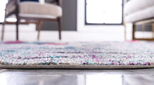 Load image into Gallery viewer, Unique Loom Positano Collection Coastal Modern Bright Colors Starfish Area Rug