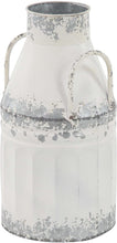 Load image into Gallery viewer, Deco 79 98478 Decorative Milk Can, White