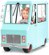 Load image into Gallery viewer, Our Generation Dolls Sweet Stop Ice Cream Truck for Dolls, 18"