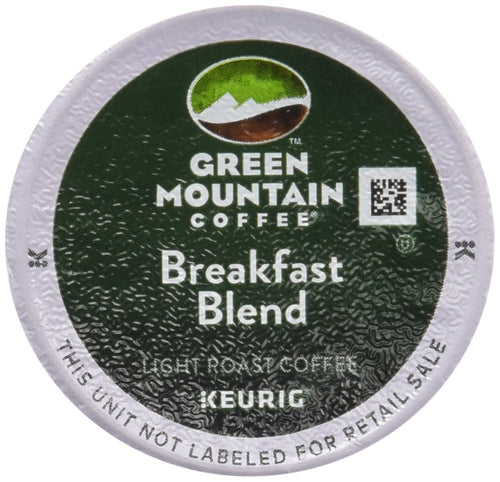 Green Mountain Coffee Breakfast Blend, K-Cup for Keurig Brewers