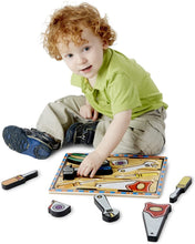 Load image into Gallery viewer, Melissa &amp; Doug Tools Wooden Chunky Puzzle