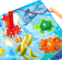 Load image into Gallery viewer, Melissa &amp; Doug Fishing Magnetic Puzzle Game