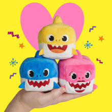 Load image into Gallery viewer, WowWee Pinkfong Baby Shark Official Song Cube - Daddy Shark, Blue, 5 x 3 x 3.5 (Inches)