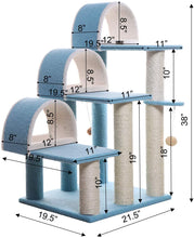 Load image into Gallery viewer, Armarkat Classic Cat Tree Model B3803 Sky Blue
