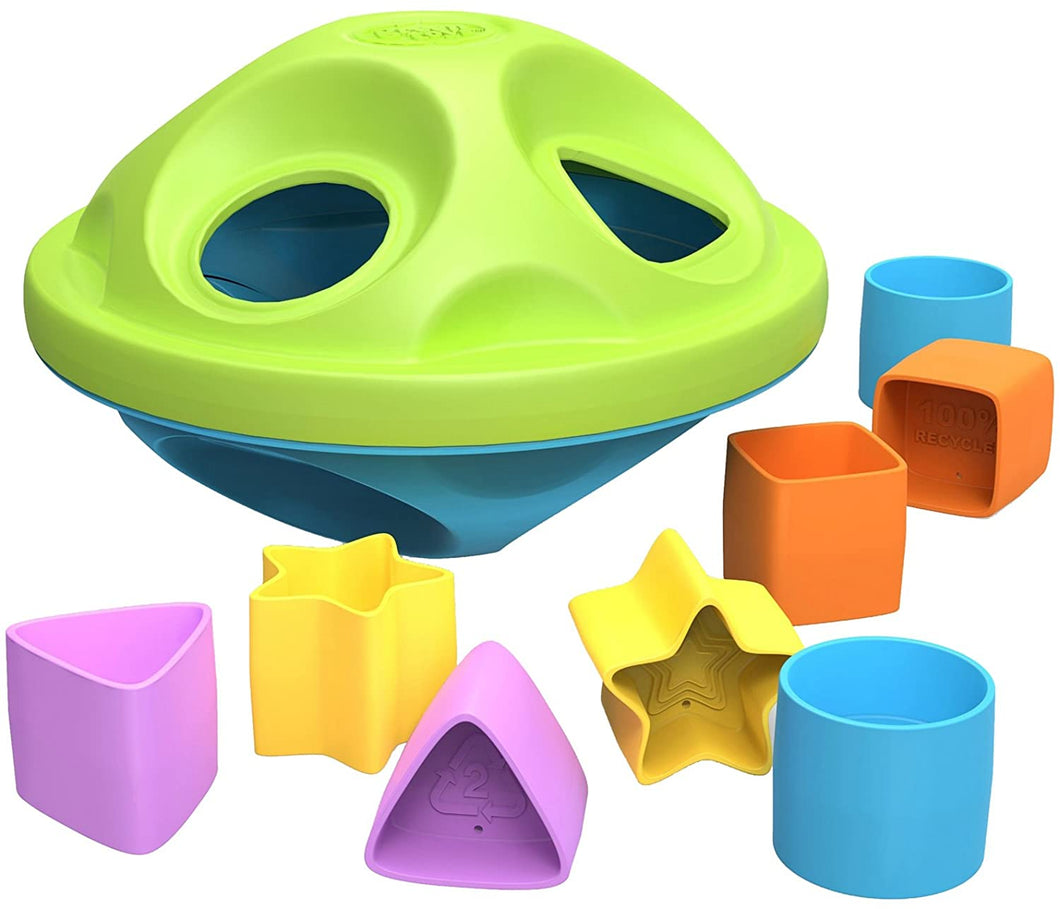 Green Toys Shape Sorter, Green/Blue