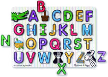 Load image into Gallery viewer, Melissa &amp; Doug Upper &amp; Lower Case Alphabet Puzzle