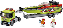 Load image into Gallery viewer, LEGO City Race Boat Transporter 60254 Race Boat Toy, Fun Building Set for Kids, New 2020 (238 Pieces)